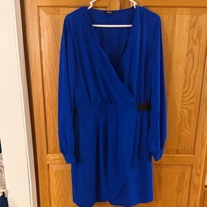 XOXO Royal Blue Long Sleeve Dress